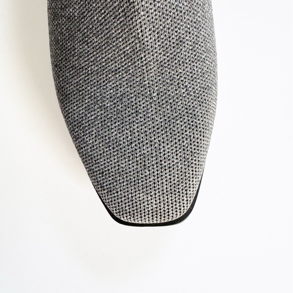 Vivaia Ryan Slip-On Square Toe Chelsea Ankle Boots in Grey | Size 41 NWOT - Picture 7 of 12